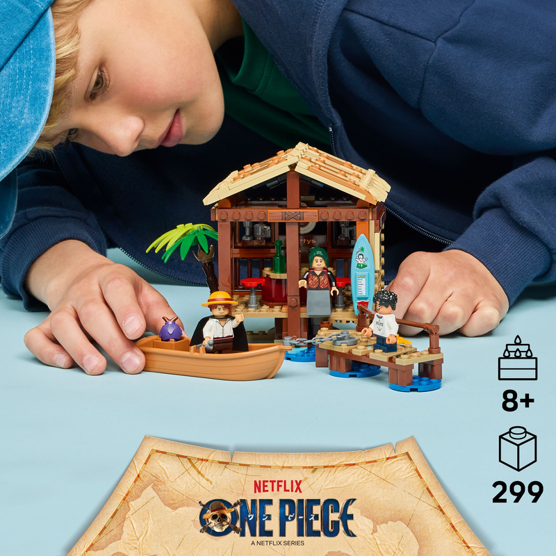 Lego One Piece Windmill Village Hut Toy 75636
