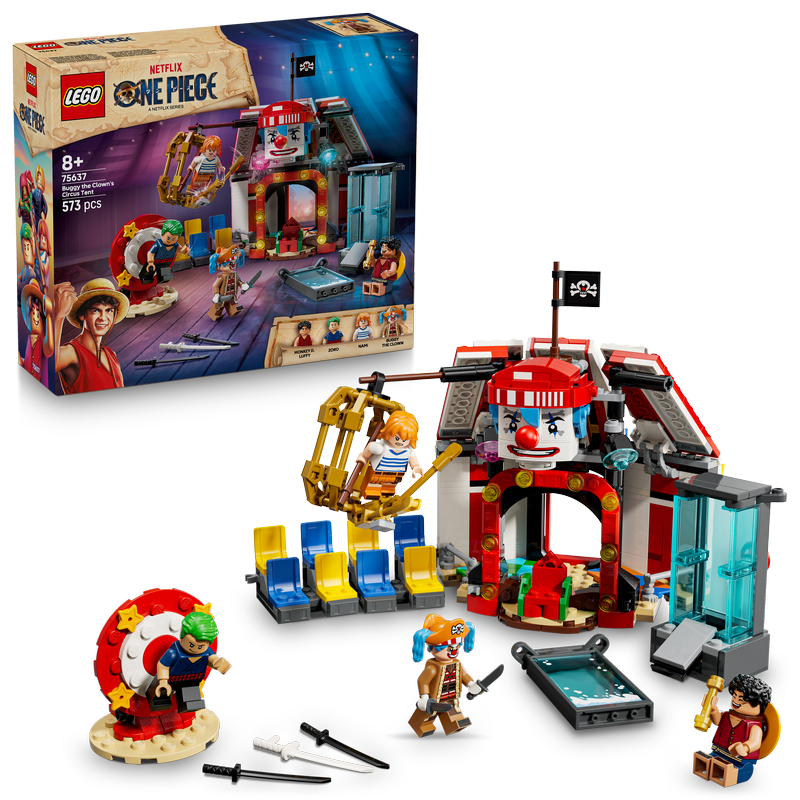 Lego One Piece Buggy The Clown’s Circus Tent 75637