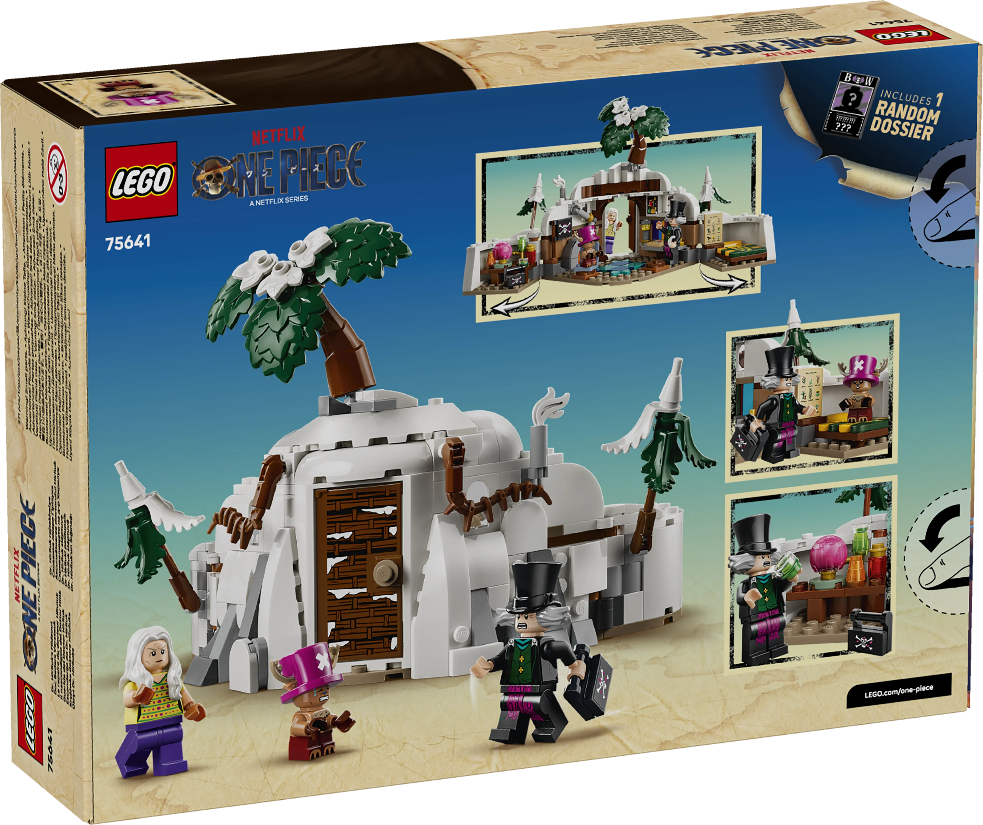 Lego® One Piece Dr. Hiriluk’s Hideout And Minifigures 75641