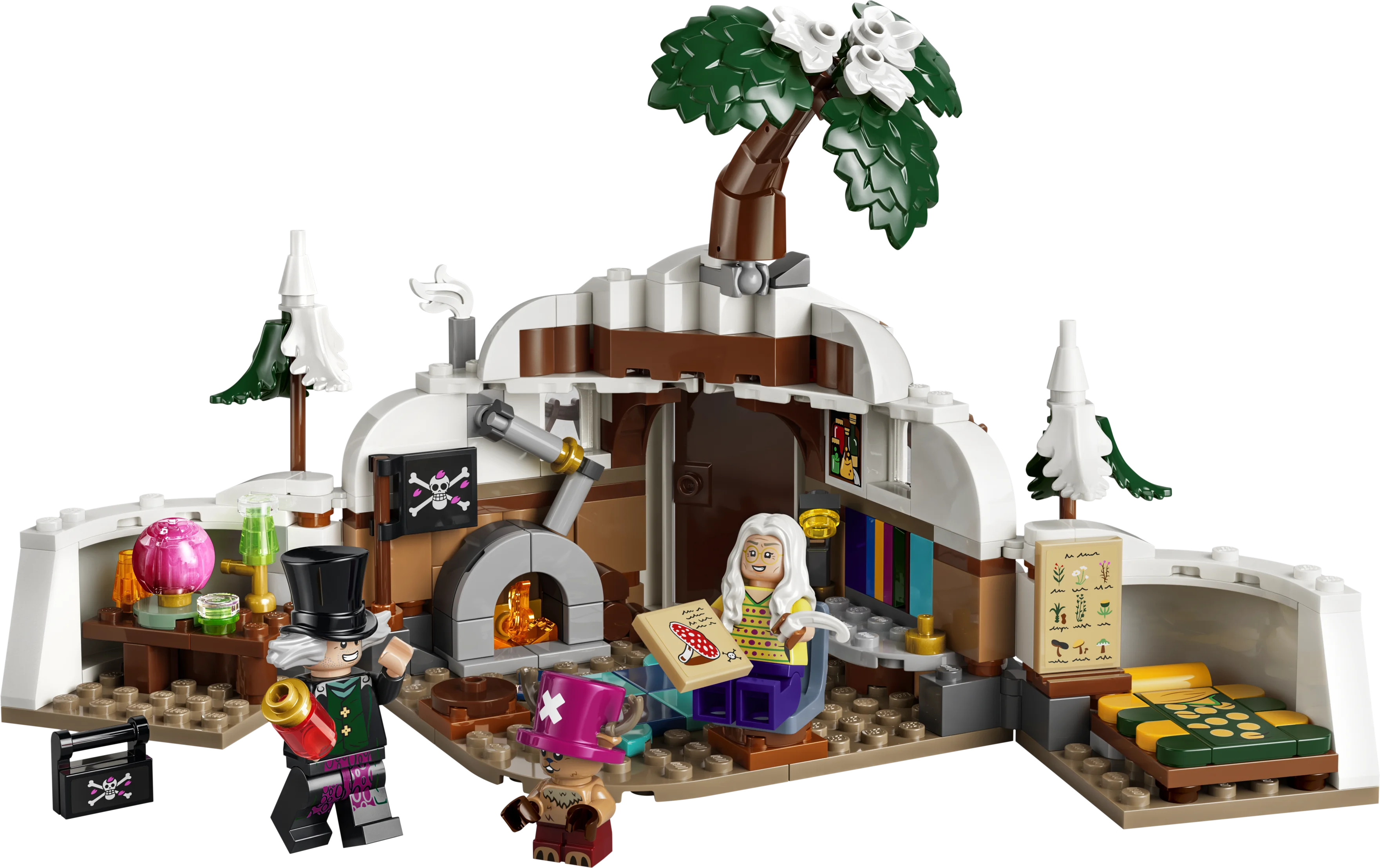 Lego® One Piece Dr. Hiriluk’s Hideout And Minifigures 75641