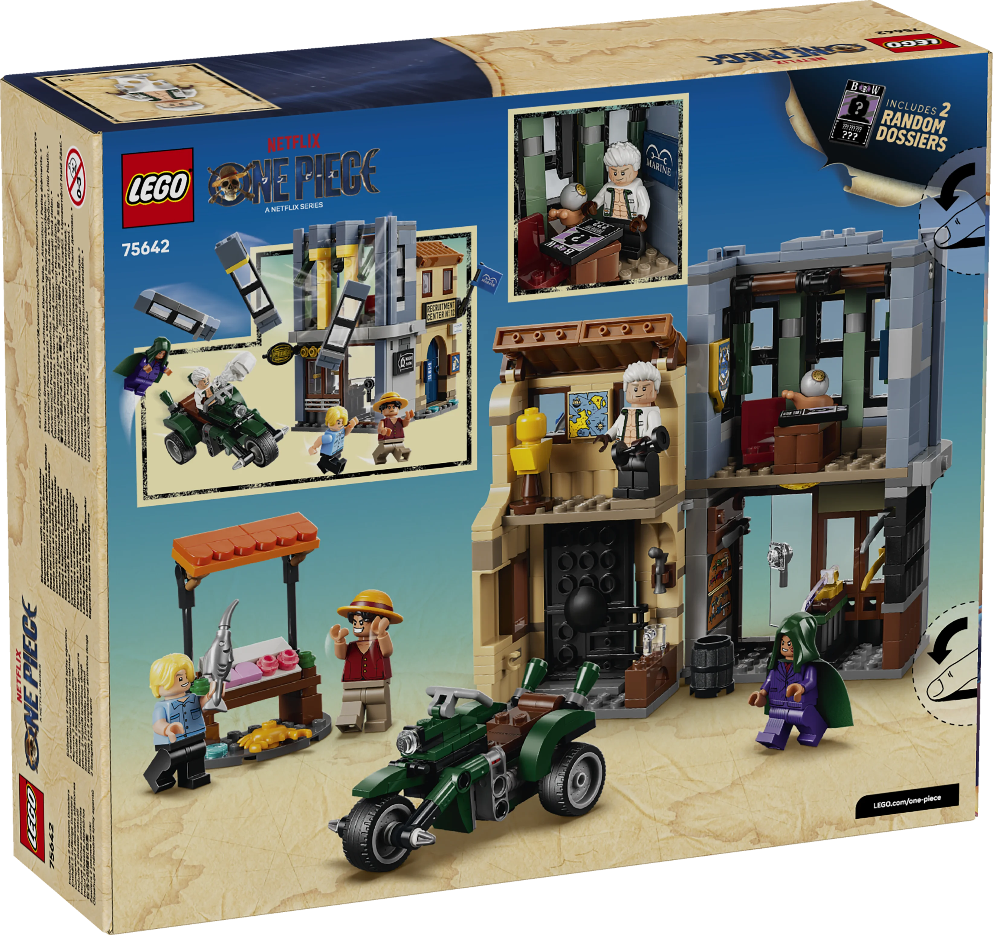 Lego® One Piece Showdown With Captain Smoker Toy 75642