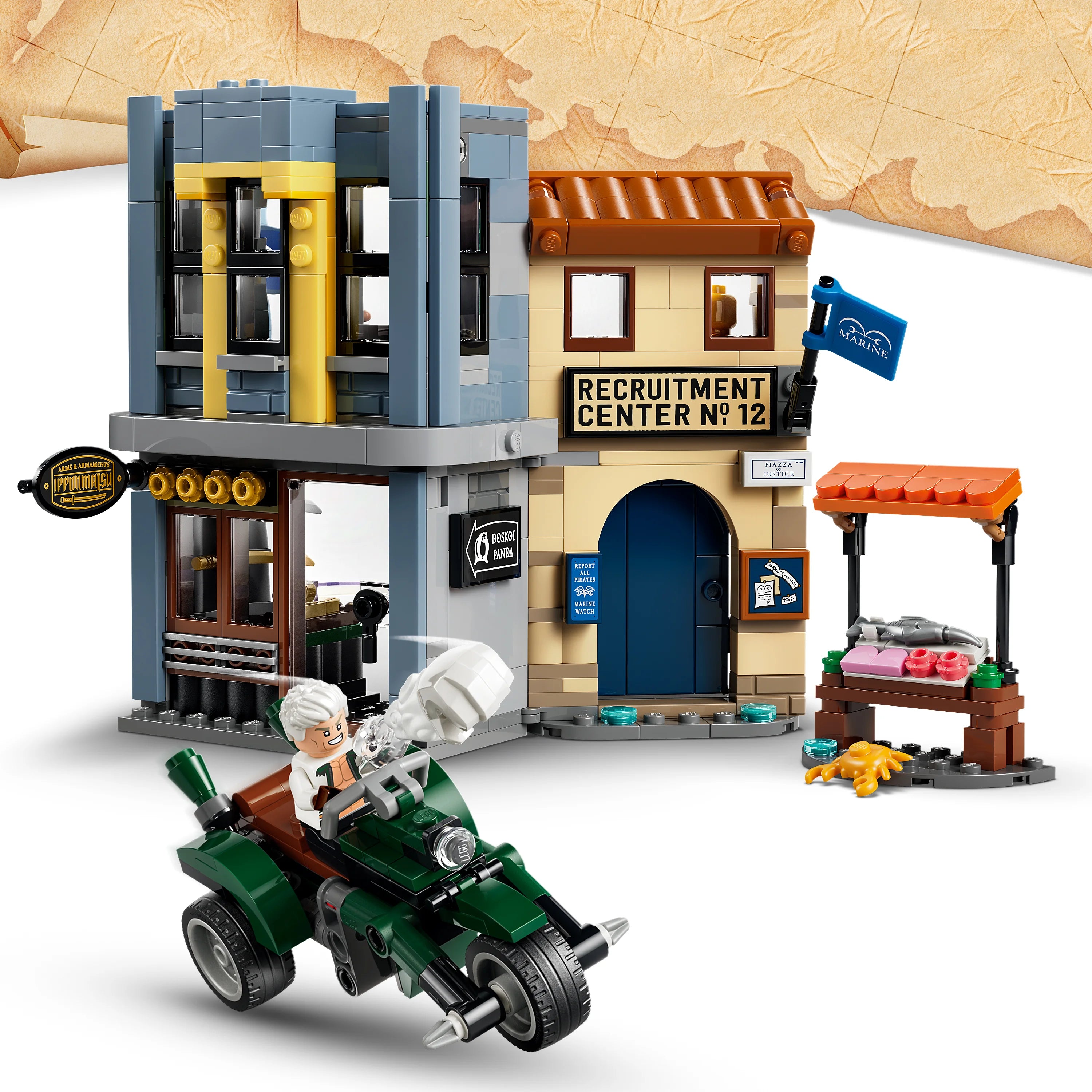 Lego® One Piece Showdown With Captain Smoker Toy 75642