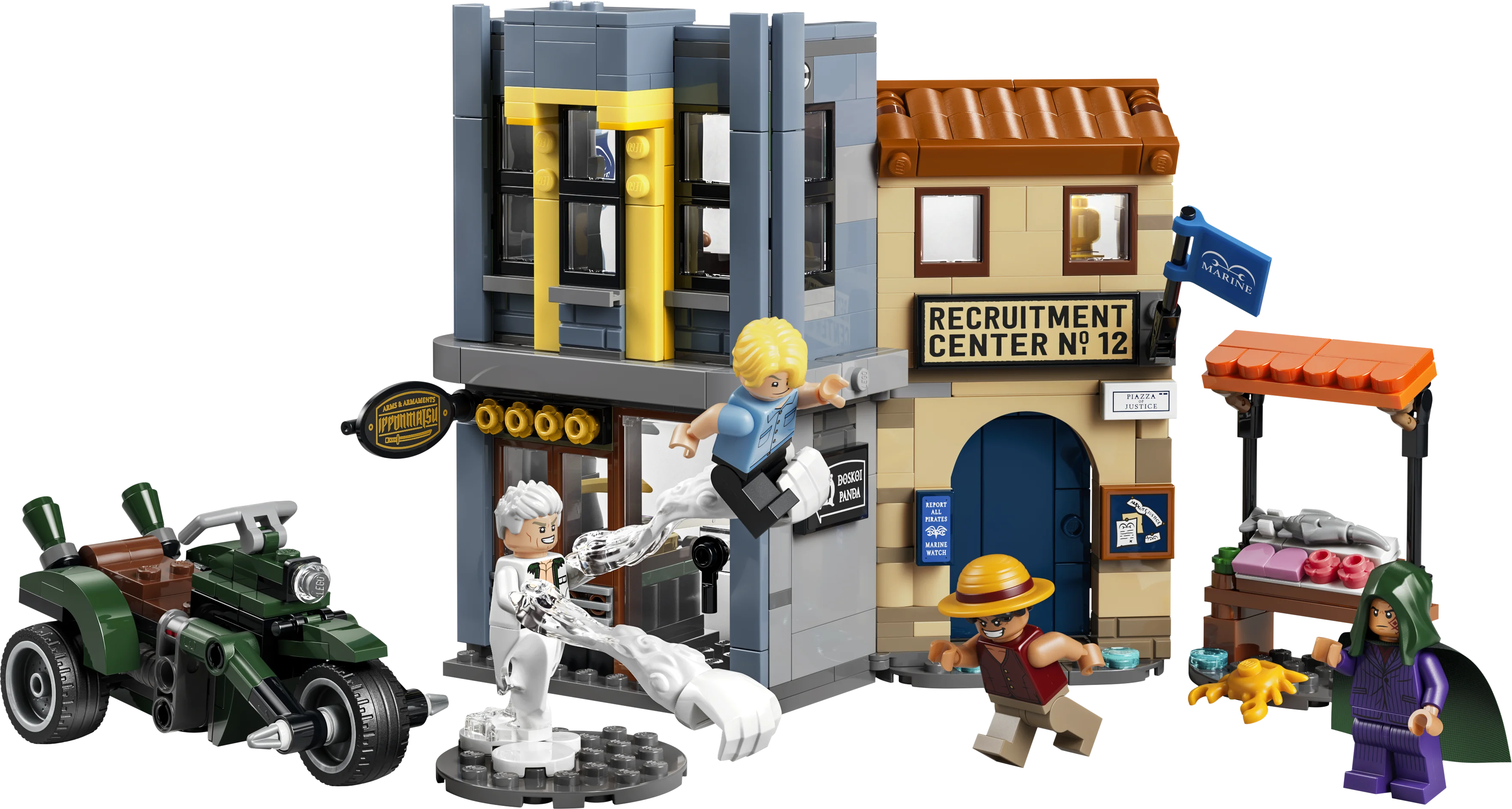 Lego® One Piece Showdown With Captain Smoker Toy 75642