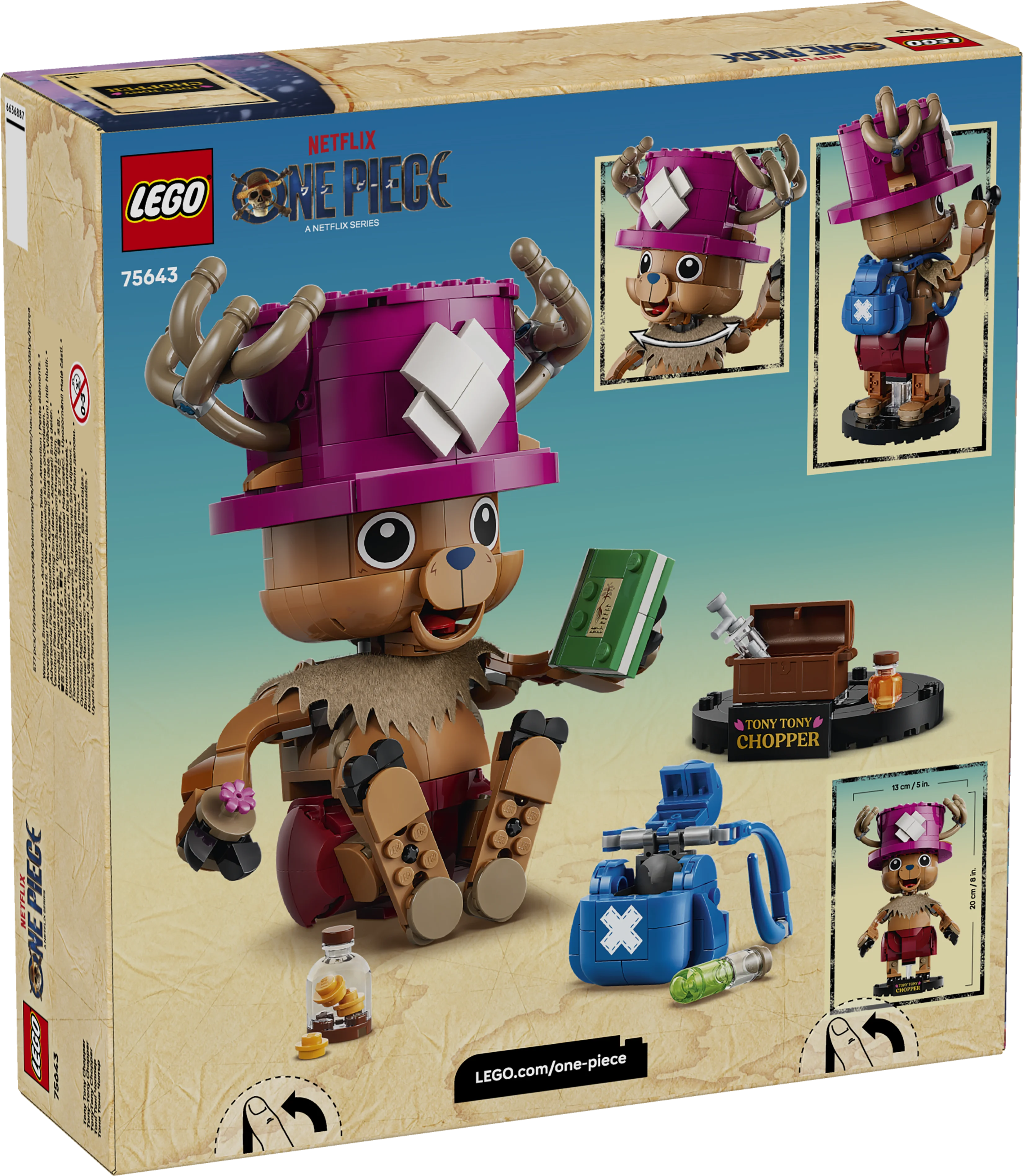 Lego® One Piece Tony Tony Chopper One Piece Merch 75643