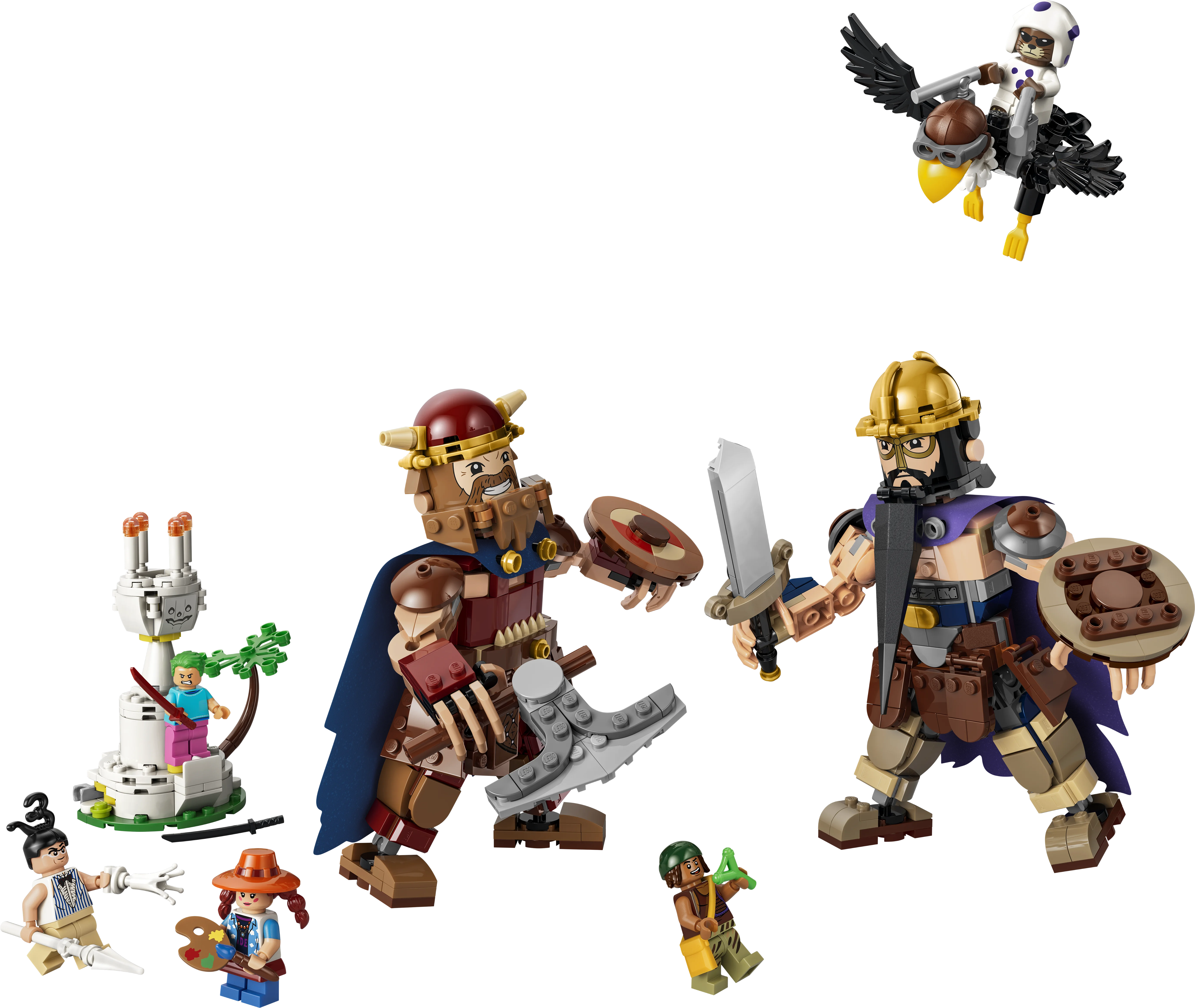 Lego® One Piece Dorry Vs. Brogy – Giants Of Little Garden 75644