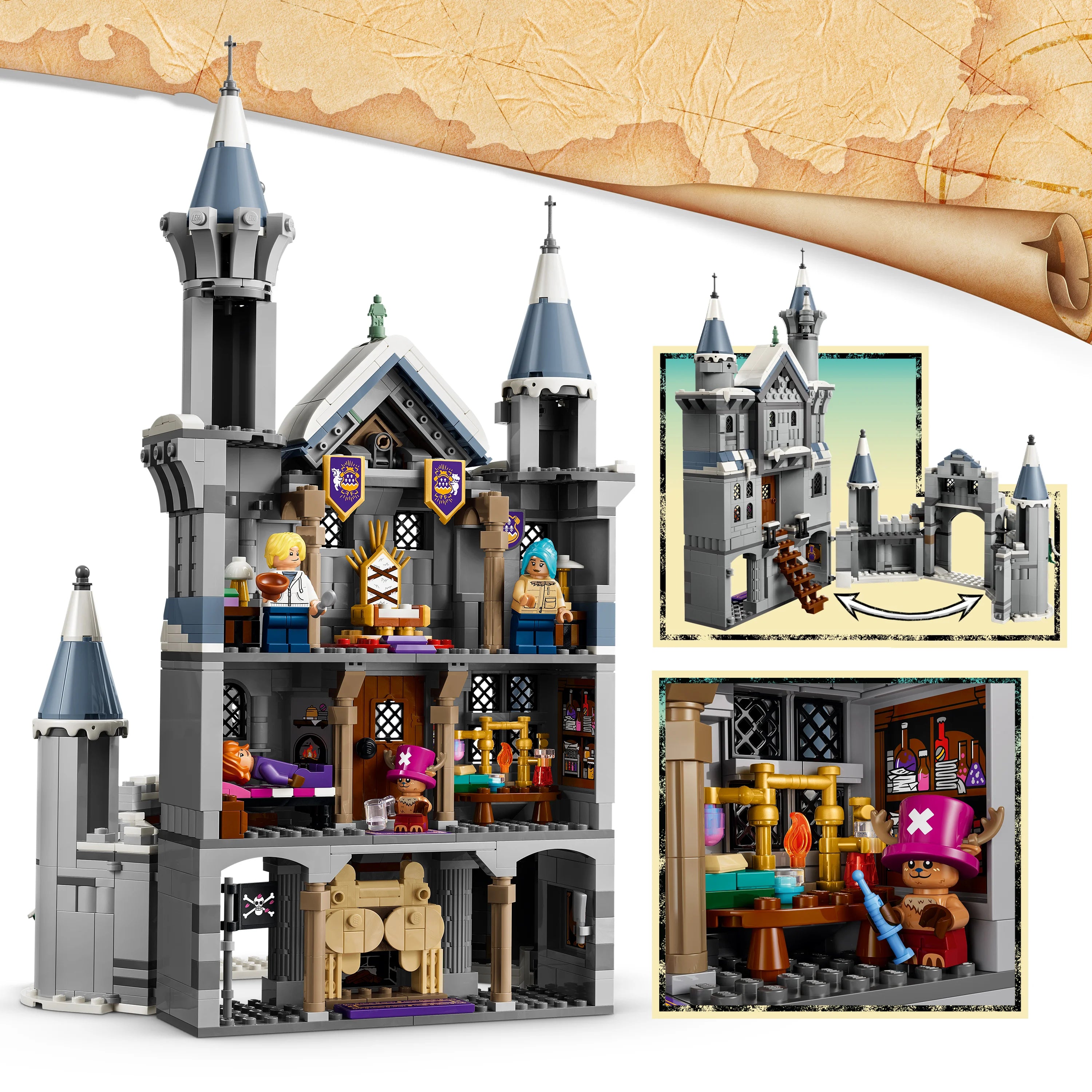 Lego® One Piece Battle At Drum Castle Pretend Play Toy 75645