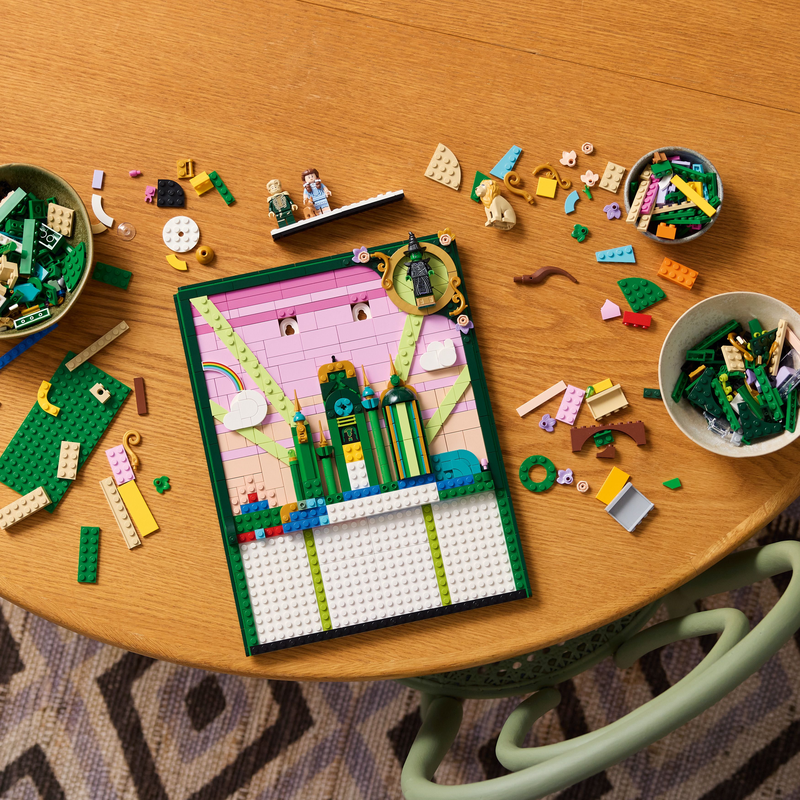 Lego Wicked Emerald City Wall Art Building Set 75685
