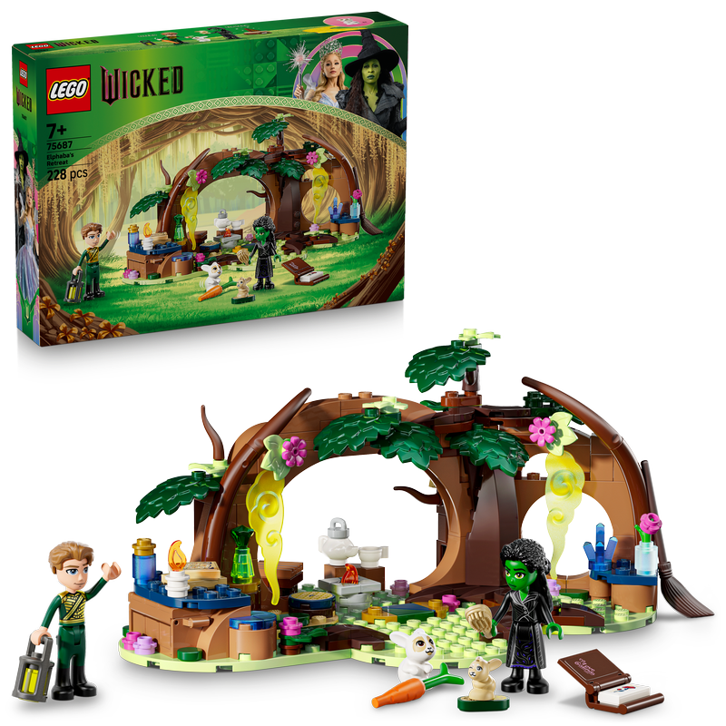 Lego Wicked Elphaba’s Retreat Toy For Kids 75687