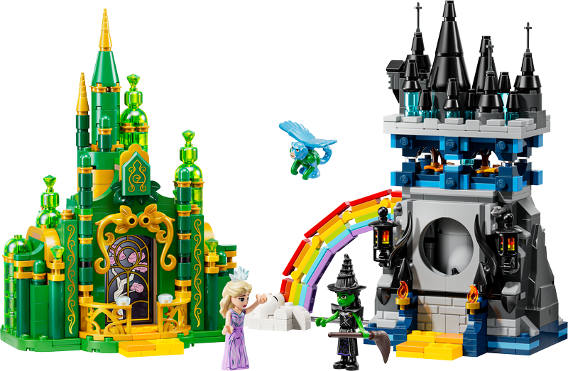 Lego Wicked Emerald City & Kiamo Ko Castle Toy 75689