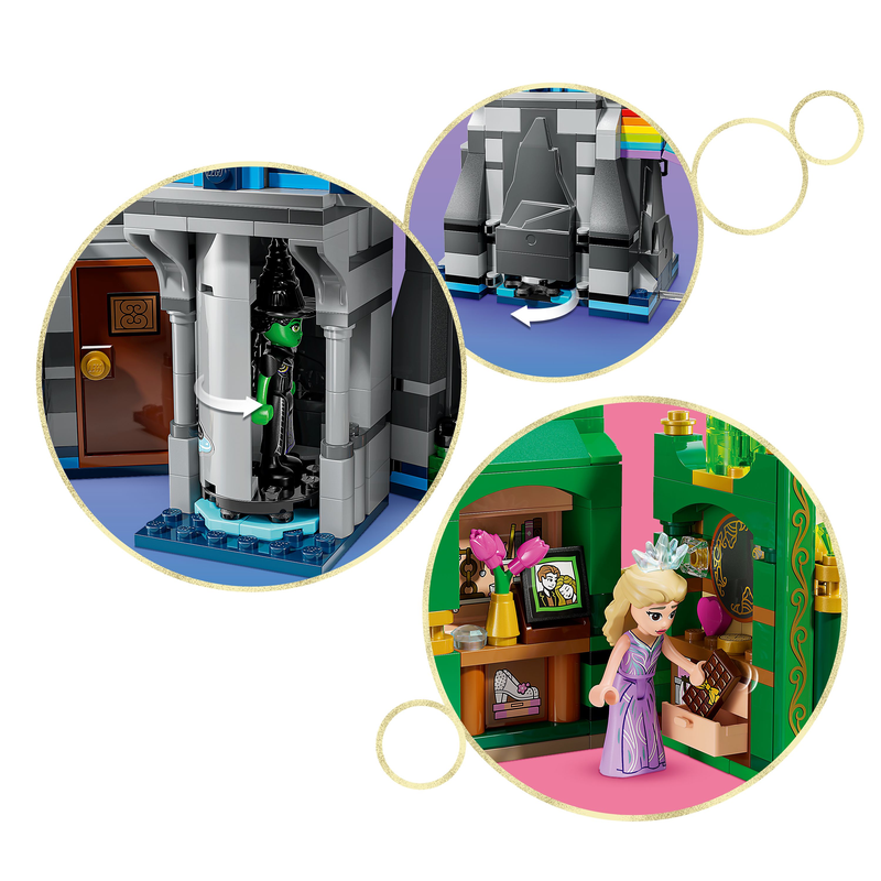 Lego Wicked Emerald City & Kiamo Ko Castle Toy 75689