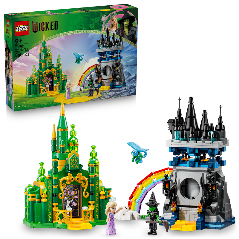 Lego Wicked Emerald City & Kiamo Ko Castle Toy 75689