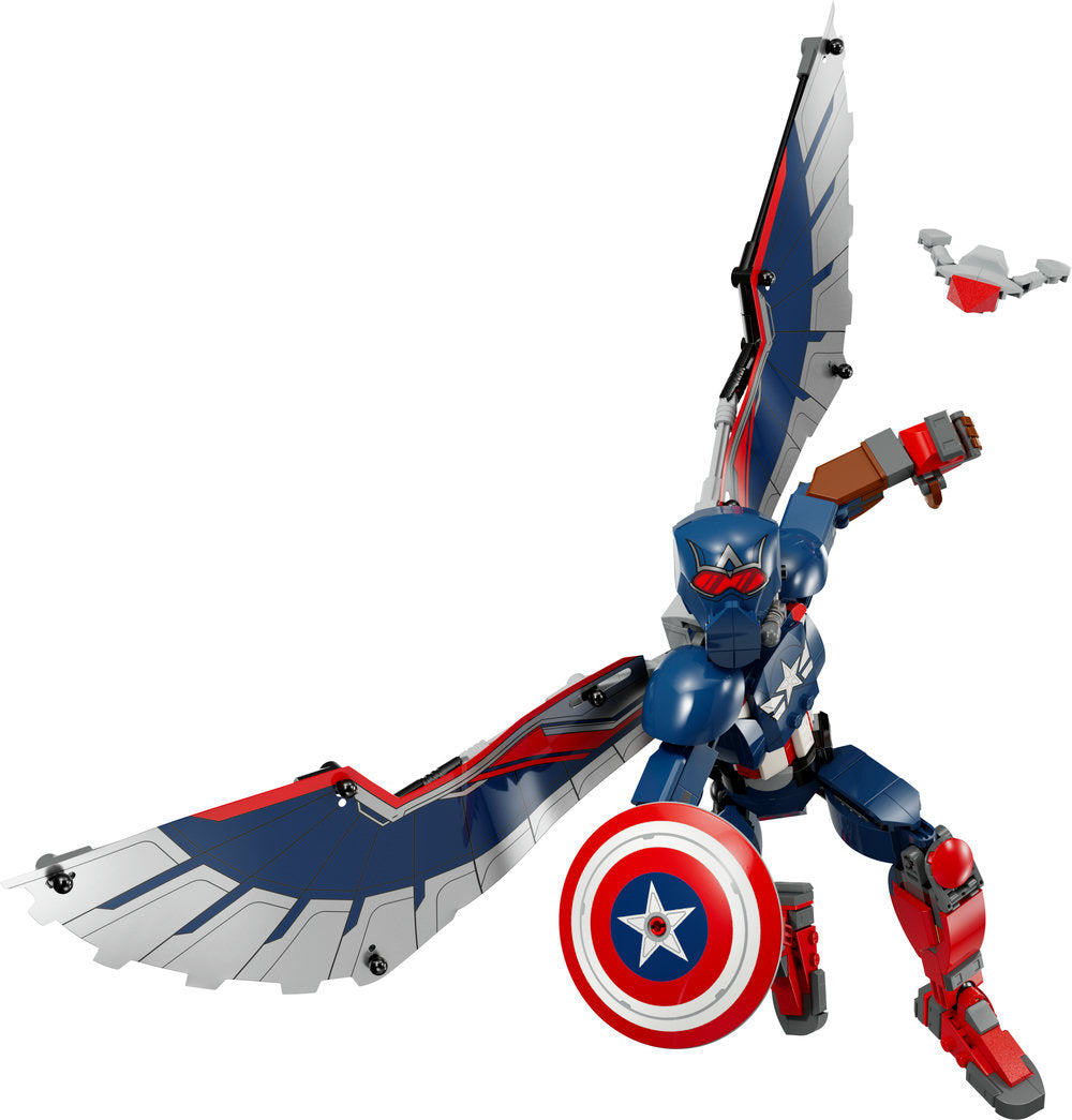 Lego Marvel New Captain America Construction Figure 76296