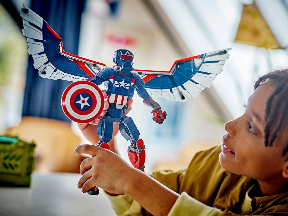 Lego Marvel New Captain America Construction Figure 76296
