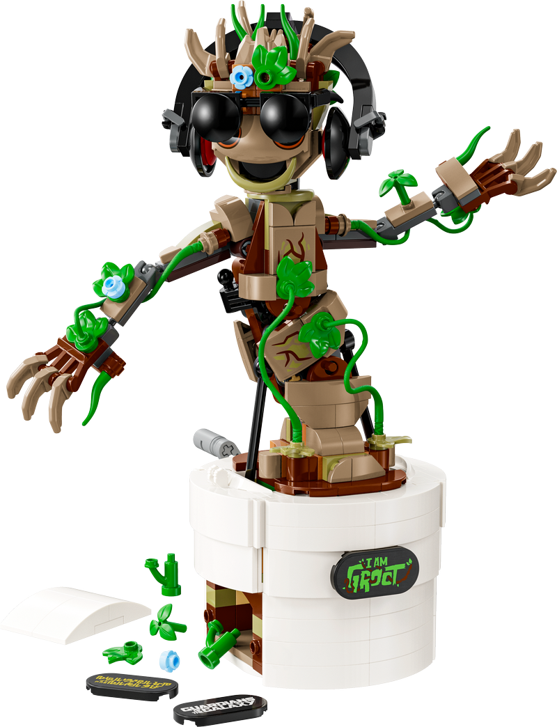 Lego® Marvel Dancing Groot Buildable Animated Toy 76297