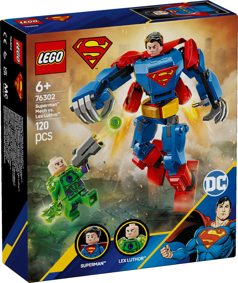 Lego® Dc Superman™ Mech Vs. Lex Luthor™ Super Hero™ 76302