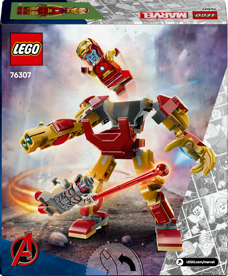 Lego® Marvel Iron Man Mech Vs. Ultron Buildable Super Hero 76307