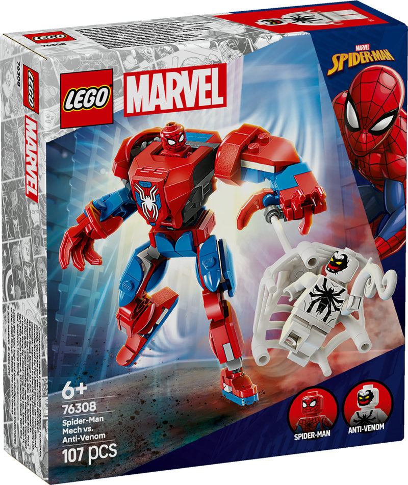 Lego® Marvel Spider-Man Mech Vs. Anti-Venom 76308