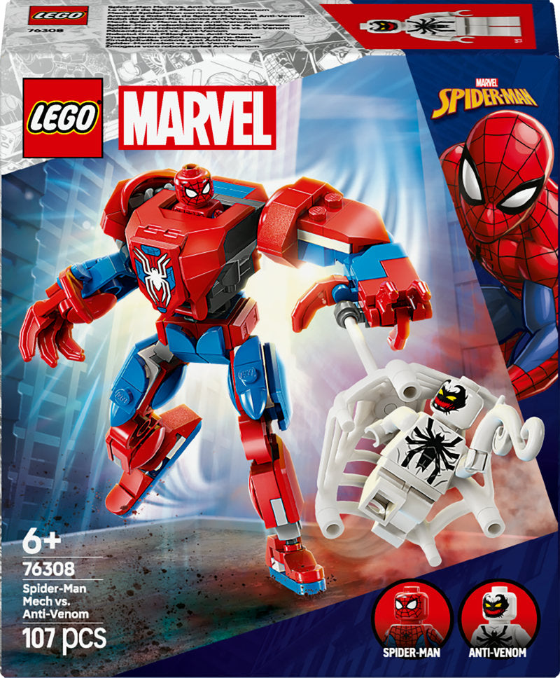 Lego® Marvel Spider-Man Mech Vs. Anti-Venom 76308