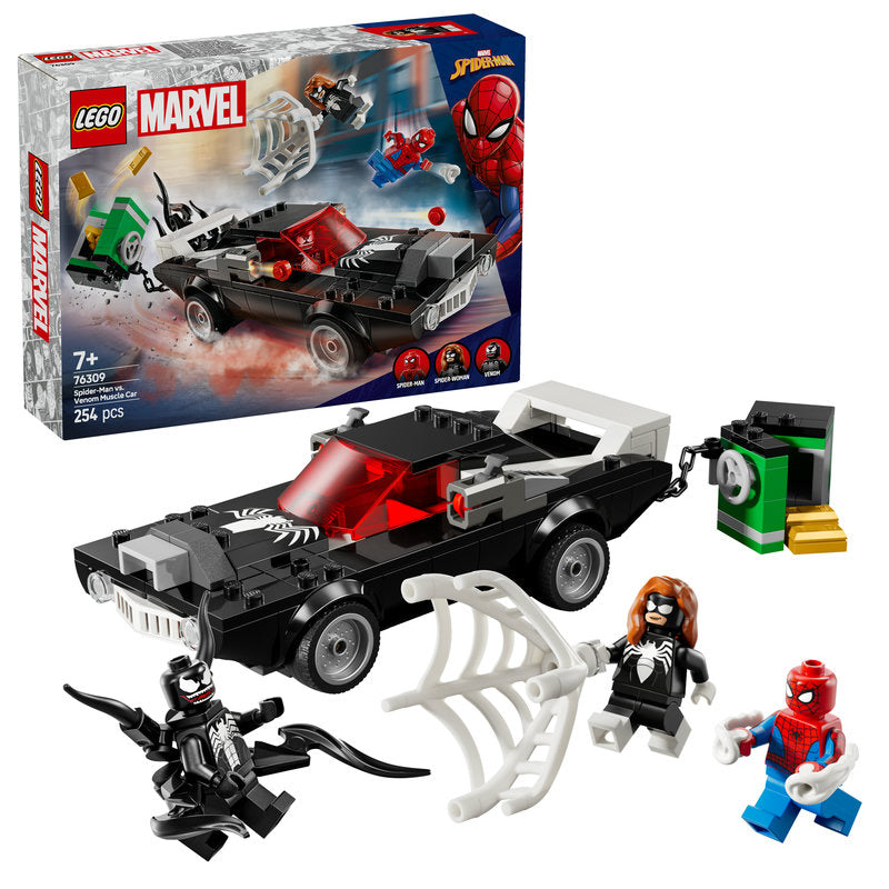 Lego® Marvel Spider-Man Vs. Venom Muscle Car 76309