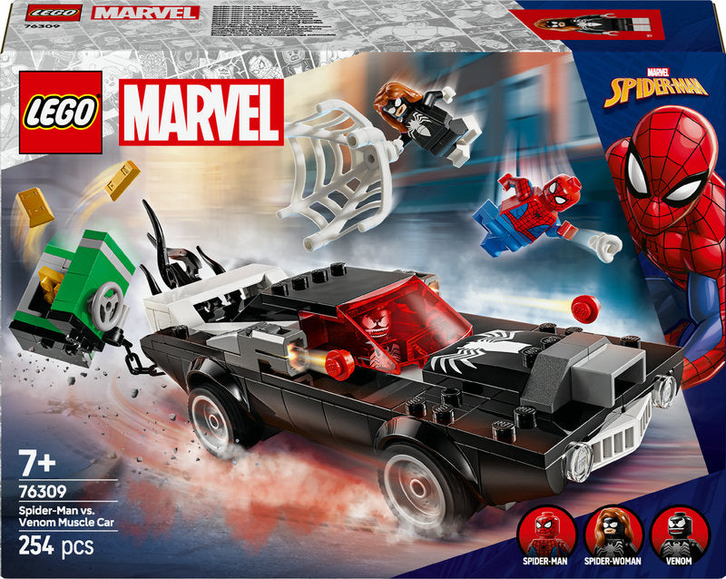 Lego® Marvel Spider-Man Vs. Venom Muscle Car 76309