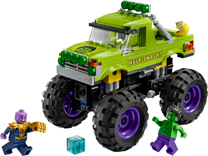 Lego Marvel The Hulk Truck Vs. Thanos Set 76312