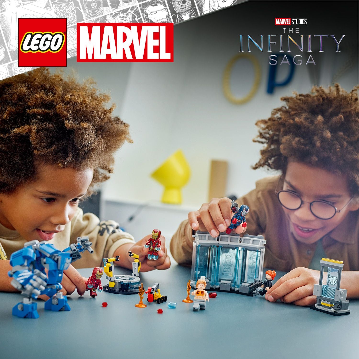 Lego Marvel Iron Man’s Laboratory: Hall Of Armour 76315