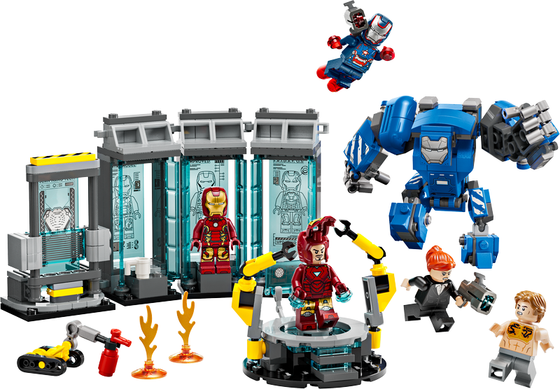 Lego Marvel Iron Man’s Laboratory: Hall Of Armour 76315