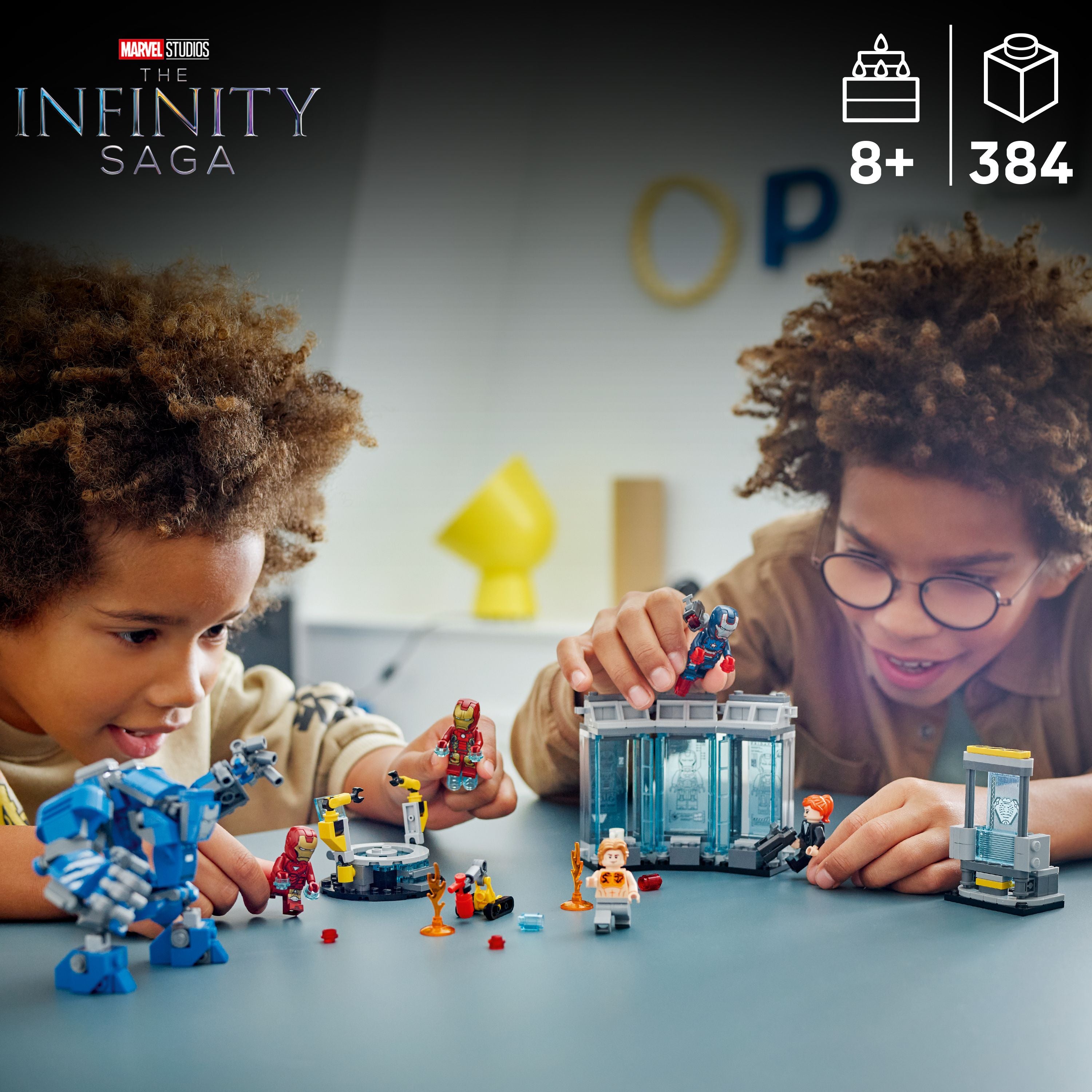 Lego Marvel Iron Man’s Laboratory: Hall Of Armour 76315