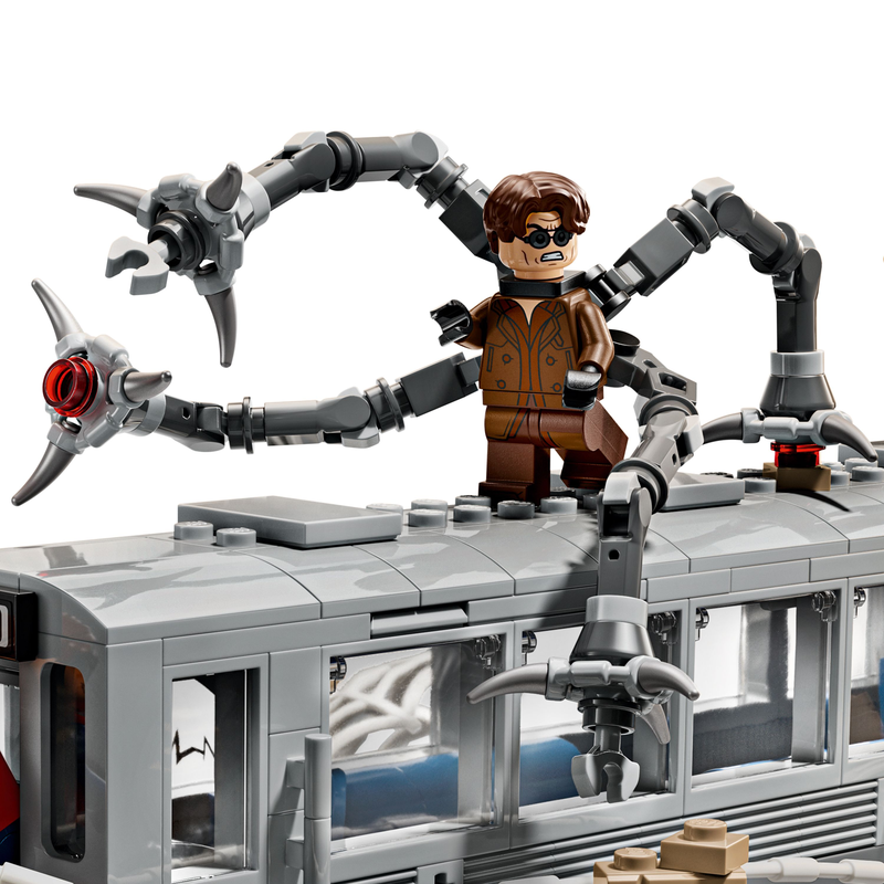 Lego® | Marvel Spider-Man Vs. Doc Ock Subway Train Scene Building Toy 76321