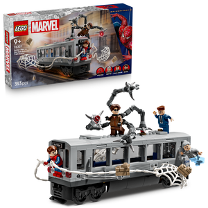 Lego® | Marvel Spider-Man Vs. Doc Ock Subway Train Scene Building Toy 76321