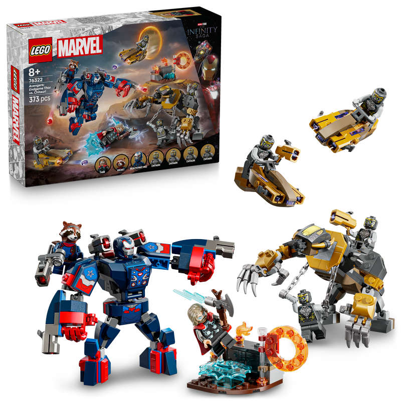 Lego® | Marvel Avengers: Endgame Thor Vs. Chitauri Super Hero Action 76322