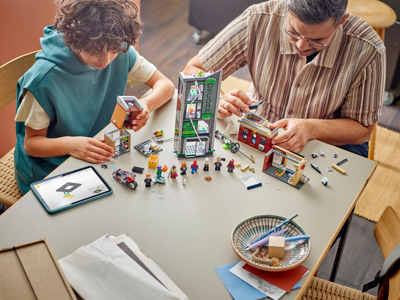 Lego® | Marvel Spider-Man Vs. Oscorp, Kids’ Super Hero Building Kit 76324