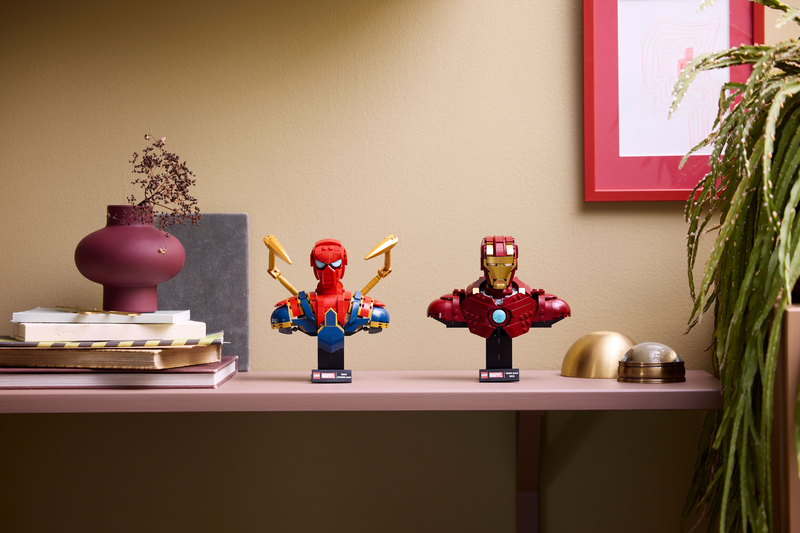 Lego Marvel Iron Man Mk4 Bust Set For Adults 76327