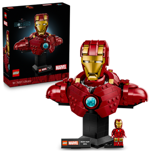 Lego Marvel Iron Man Mk4 Bust Set For Adults 76327