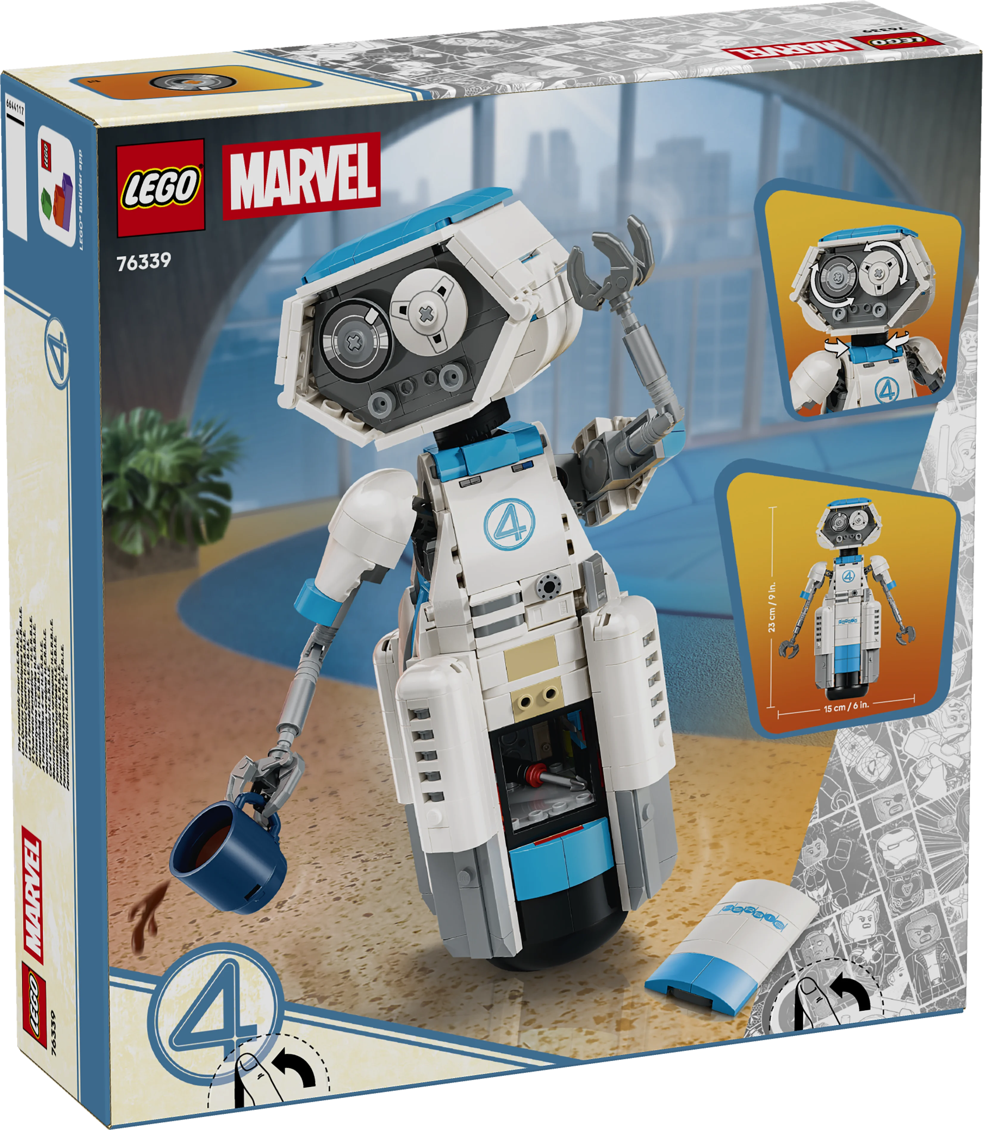 Lego® | Marvel The Fantastic Four H.e.r.b.i.e. 76339