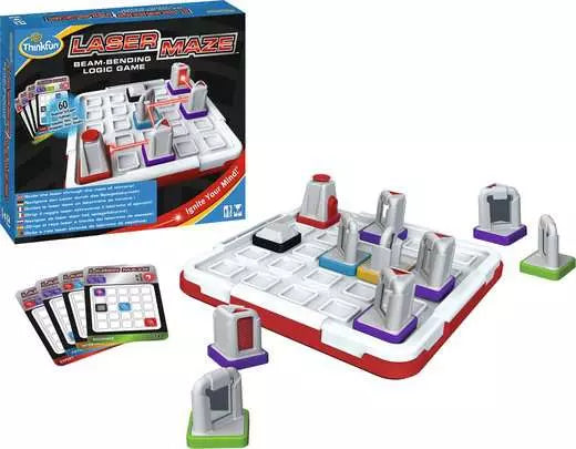 Laser Maze Beam-Bending Logic Maze Game