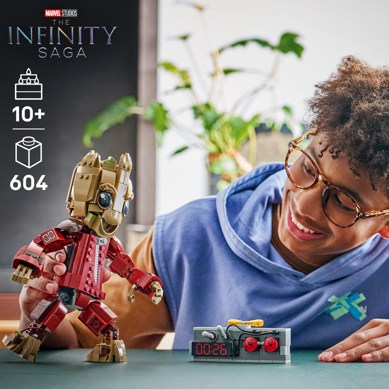 Lego® | Marvel Ravager Jumpsuit Groot Building Toy 76341