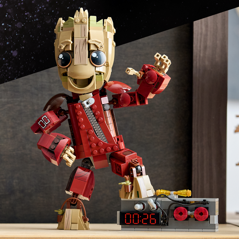 Lego® | Marvel Ravager Jumpsuit Groot Building Toy 76341