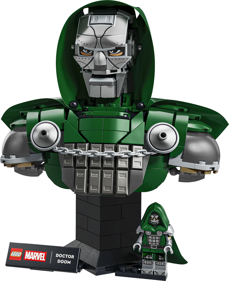 Lego Marvel Doctor Doom Bust Building Set 76345