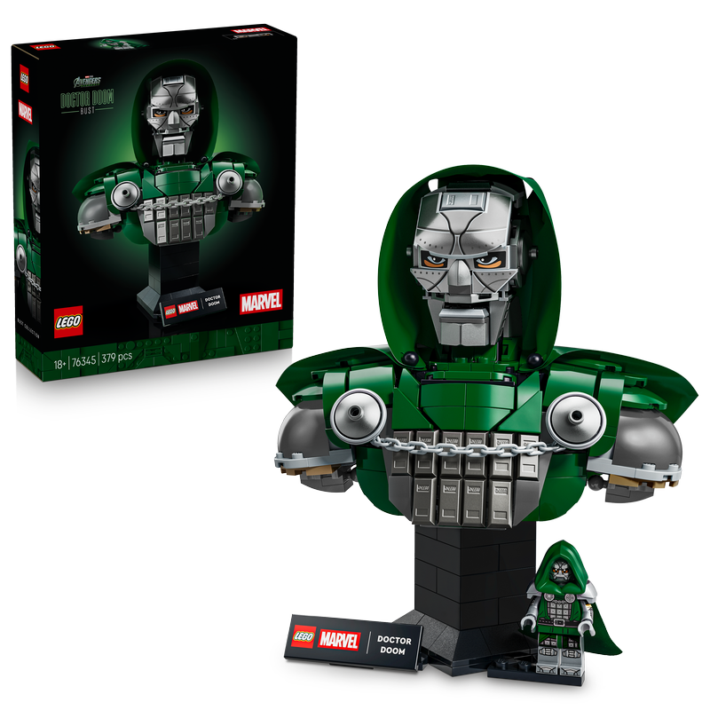 Lego Marvel Doctor Doom Bust Building Set 76345
