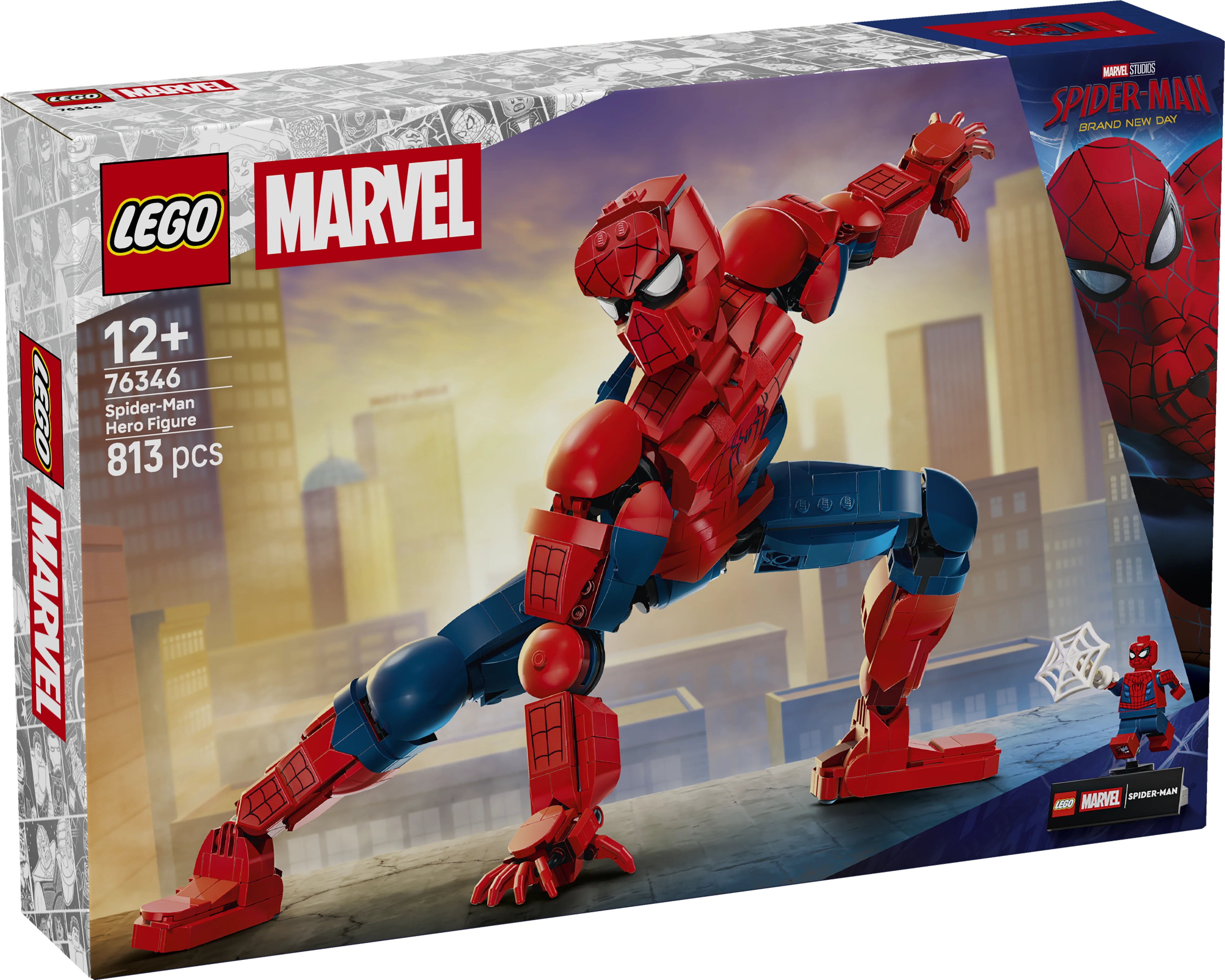 Lego | Marvel Spider-Man Hero Figure Model 76346