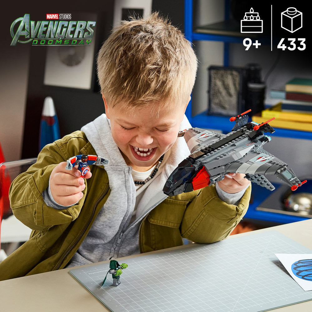 Lego Marvel Avengers: Doomsday Quinjet Set 76347