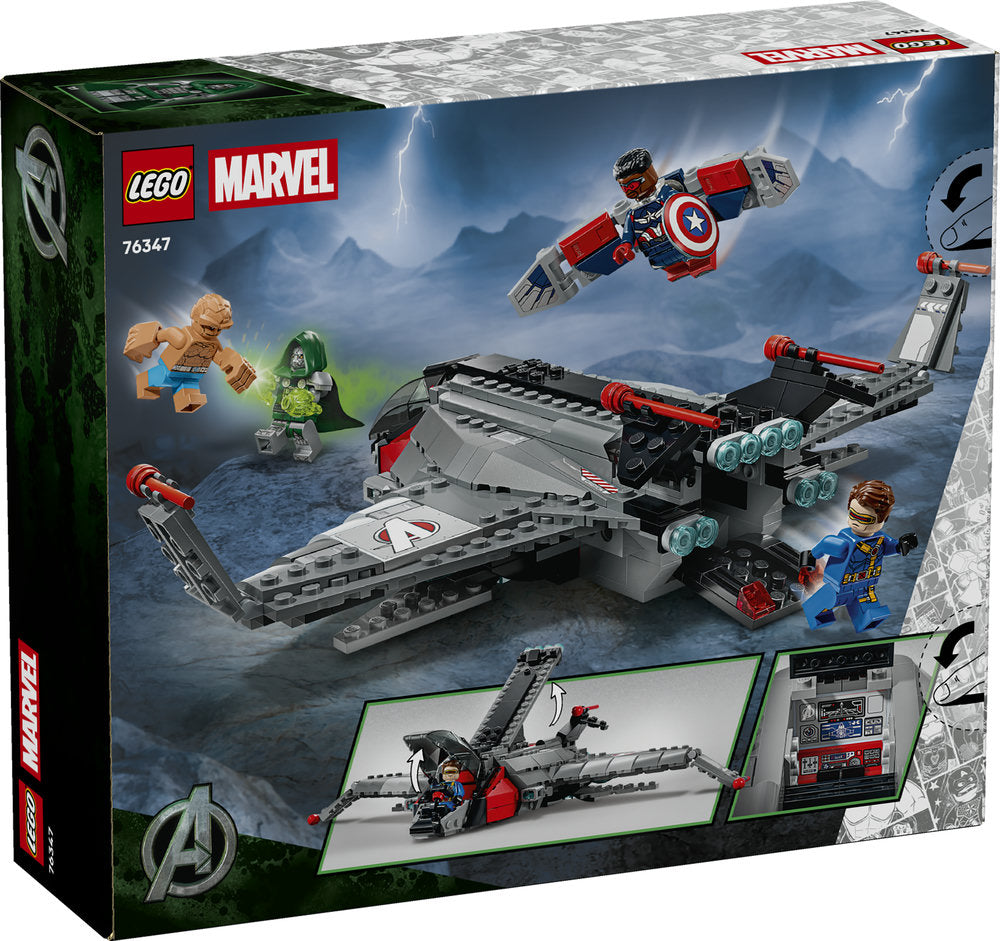Lego Marvel Avengers: Doomsday Quinjet Set 76347