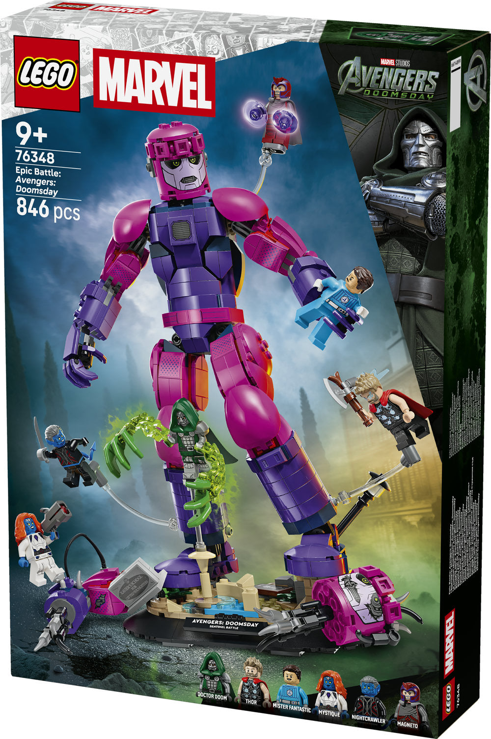 Lego Marvel Epic Battle: Avengers: Doomsday 76348