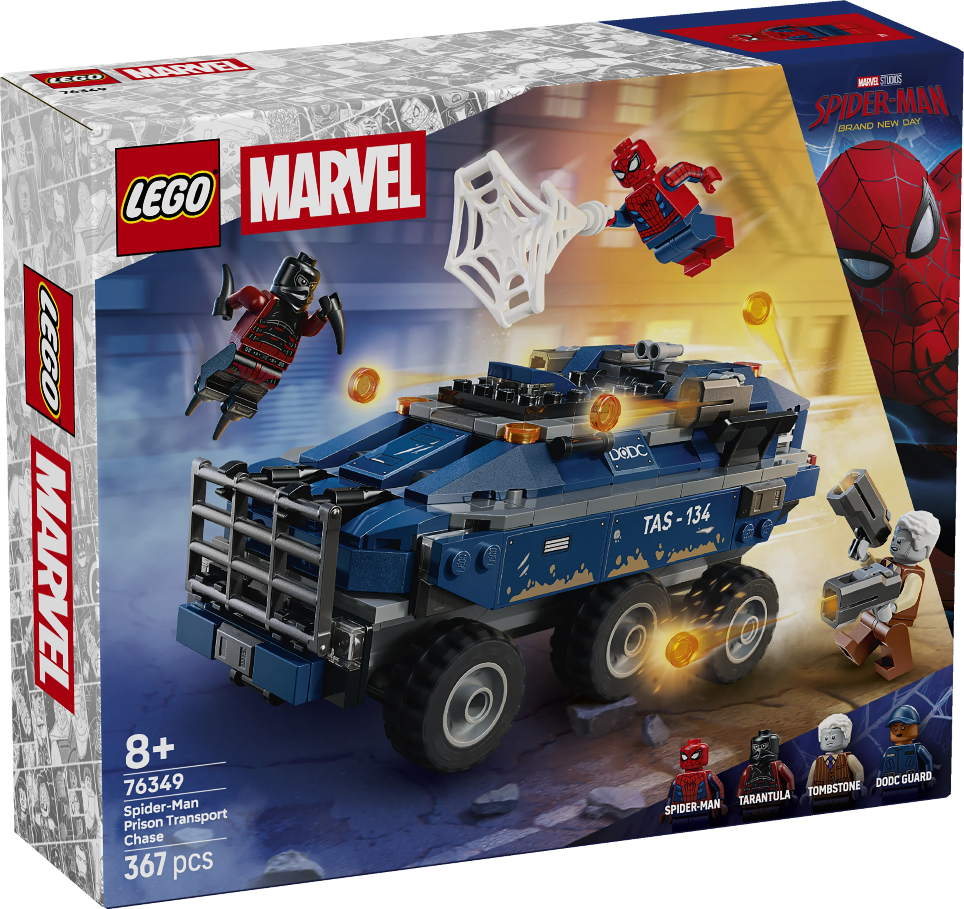 Lego | Marvel Spider-Man Prison Transport Chase 76349