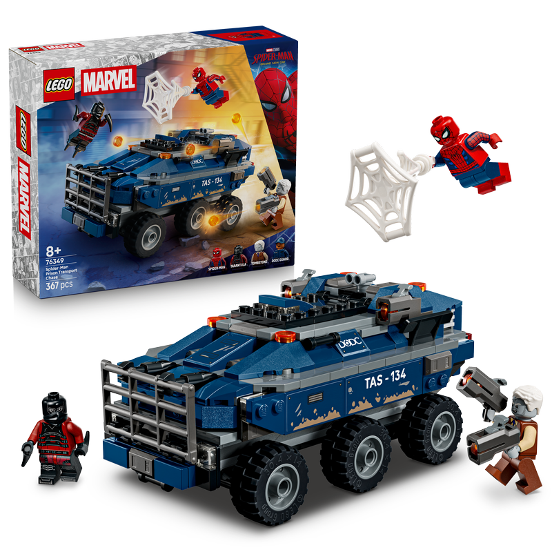 Lego | Marvel Spider-Man Prison Transport Chase 76349