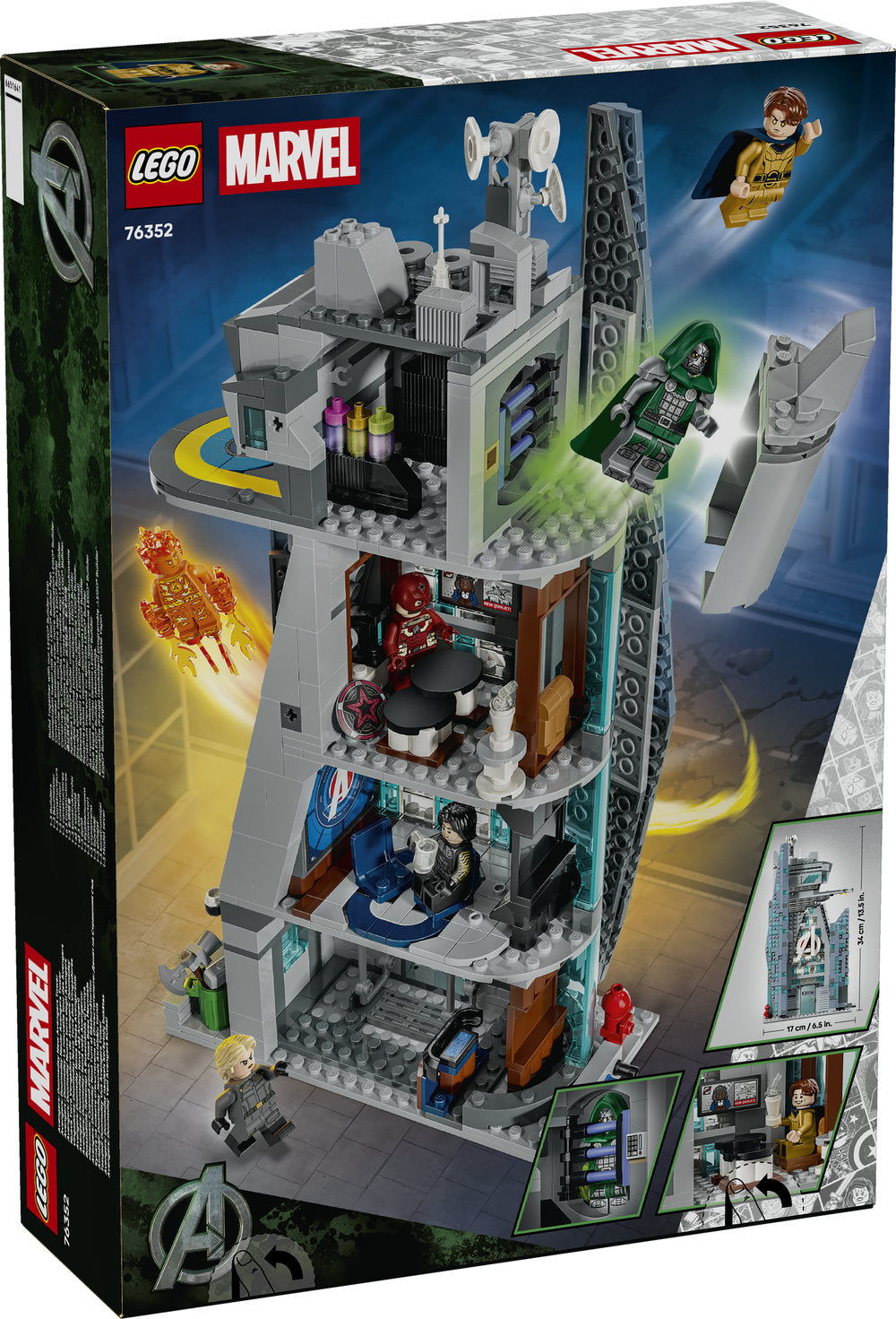 Lego Marvel Avengers: Doomsday New Avengers Tower 76352