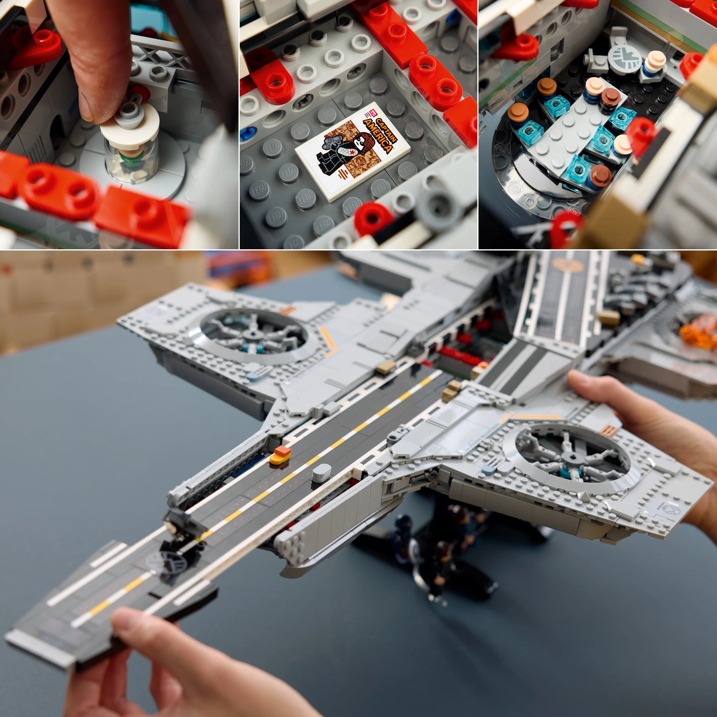 Lego | Marvel S.h.i.e.l.d. Helicarrier Model 76354