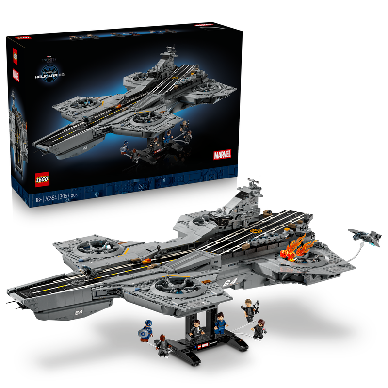Lego | Marvel S.h.i.e.l.d. Helicarrier Model 76354