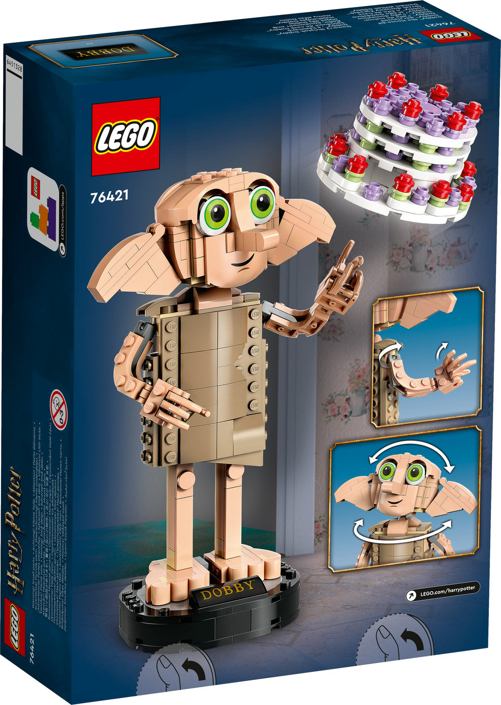 Lego® Harry Potter™ Dobby™ The House-Elf 76421 Building Toy Set (403 Pieces)
